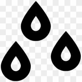 Raindrops - Circle, HD Png Download - raindrops png