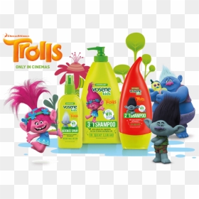 Vosene Kids Shampoo Trolls - Trolls Vosene, HD Png Download - trolls poppy png