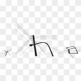 Overhead Power Line, HD Png Download - wires png