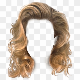 Pin By Sarah Elizabeth Denali On Png In - Curly Blonde Hair Transparent, Png Download - long hair png
