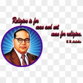 Ambedkar Quotes Png Background - 14th April Ambedkar Jayanti, Transparent Png - quotes png