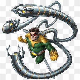 Transparent Octopus Tentacles Png - Marvel Spiderman Doctor Octopus, Png Download - tentacles png