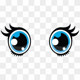 Ojos Kawaii Png - Cute Eyes Clipart, Transparent Png - kawaii face png
