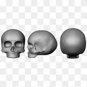 Skull, HD Png Download - crack texture png