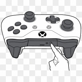 Xbox One S Controller Charging, HD Png Download - xbox one controller png