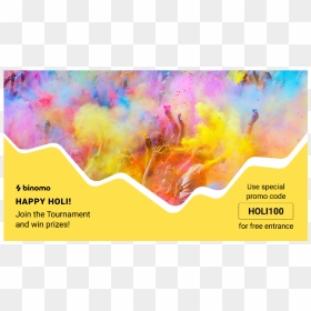 New Holi, HD Png Download - holi color png