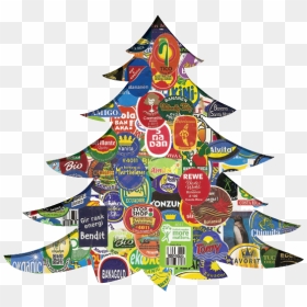 Christmas Tree, HD Png Download - happy new year 2017 png