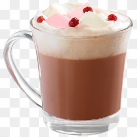 Winter Strawberry Hot Chocolate - Hot Chocolate Stawbery Png, Transparent Png - hot chocolate png