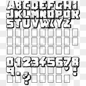 Number, HD Png Download - crack texture png