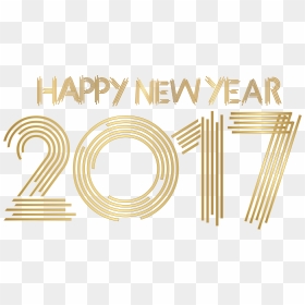 Transparent New Years Eve Clipart - Graphic Design, HD Png Download - happy new year 2017 png