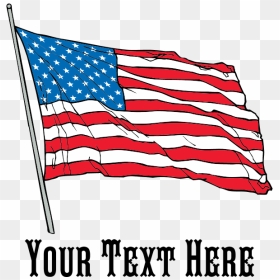 Custom Us Flag Design Banner - Flag Of The United States, HD Png Download - grunge american flag png
