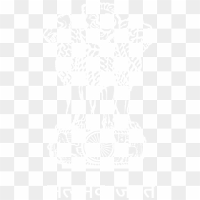 Ashok Stambh Logo Clipart Image Free Download Ashok - White Ashok Stambh Png, Transparent Png - indian flag chakra png