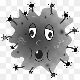 Bacteria Cliparts Png - Transparent Background Germ Clipart, Png Download - bacteria png