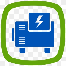 Power Generator Download Png Image - Diesel Generator Set Icon, Transparent Png - power png