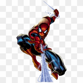#spiderman #clip #art - Comic Spider Man, HD Png Download - spider man png