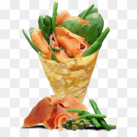 T Swirl Crepe Smoked Salmon , Png Download - T Swirl Crepe Salmon, Transparent Png - salmon png
