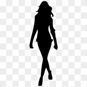 Transparent Shopping Woman Png, Png Download - deer head silhouette png