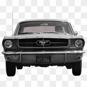 Ford Mustang 1964, HD Png Download - car front png