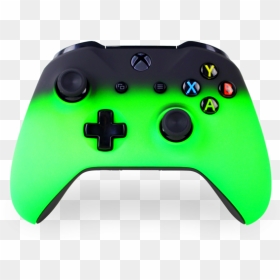 Green Xbox Controller Png - Custom Xbox Controller Uk, Transparent Png - xbox one controller png