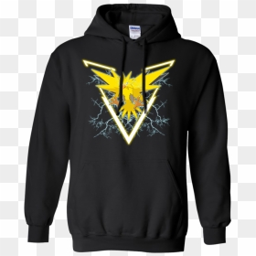 Pokemon Go Team Instinct Logo Pokeauto - Thrasher Hoodie Png, Transparent Png - team instinct png