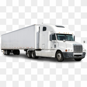 White 18 Wheeler Truck Png Image With No, Transparent Png - indian truck png