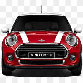 Mini Red Front Clip Arts - Mini Cooper Red Front, HD Png Download - car front png