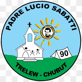 Emblema Del Batallón 90 Padre Lucio Sabatti - Circle, HD Png Download - lucio png
