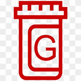 Generic Pill Bottle, HD Png Download - pill bottle png
