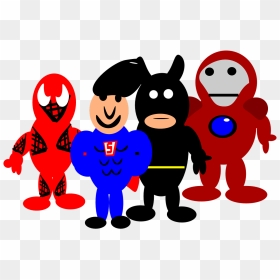 Heroes Clip Art Cartoon, HD Png Download - spider man png