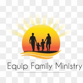 Equip Family Ministries - Silhouette, HD Png Download - family silhouette png