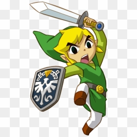 Thumb Image - Link Legend Of Zelda Wind Waker, HD Png Download - toon link png