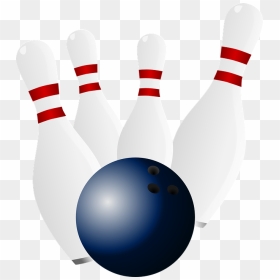 Free Download Of Bowling In Png - Bowling Pins Cartoon Png, Transparent Png - bowling png
