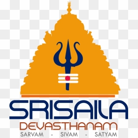 Logo - Srisailam Temple Logo, HD Png Download - gopuram png