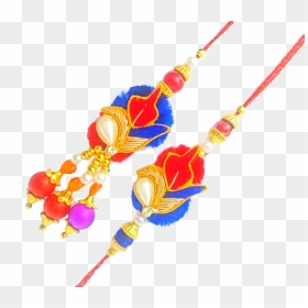 Rakhdi Elegant Yellow Alankar Rakhi - Necklace, HD Png Download - rakhi png images