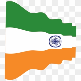 Waving Flag Of India - India Flag, HD Png Download - flag of india png
