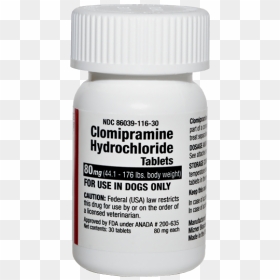 Clomipramine Hydrochloride Tablets 80mg Pill Bottle - Prescription Drug, HD Png Download - pill bottle png