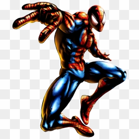 Marvel Vs Capcom Png, Transparent Png - spider man png