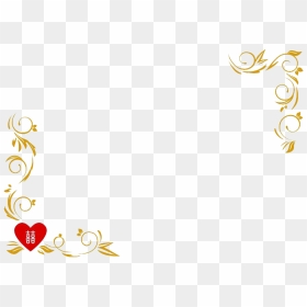 Wedding Card Png Free Download - Blank Wedding Invitation Card Design, Transparent Png - weds png