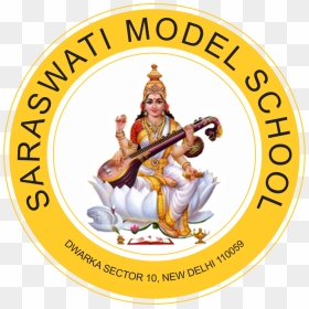 Lord Saraswati Logo Saraswati Logo - Sarswati Maa Image Png, Transparent Png - saraswati mata png