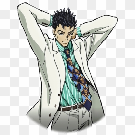 Unit Kosaku Kawajiri - Kosaku Kawajiri Kira Yoshikage, HD Png Download - anime hair png