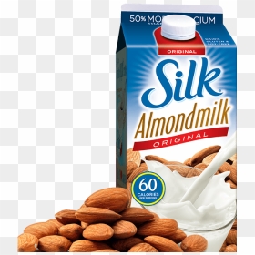 Almond Milk Png - Silk Almond Milk, Transparent Png - badam png