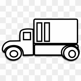 Library Of Toy Truck Clip Free Black And White Png - Vehicles Clipart Black And White, Transparent Png - indian truck png