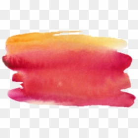 Transparent Red Watercolor Png - Watercolor Brush Color Png, Png Download - brush effect png