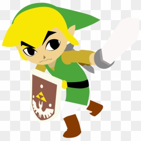 Toon Link Png - Link Zelda Wind Waker, Transparent Png - toon link png