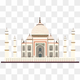 Taj Mahal Clipart - Taj Mahal, HD Png Download - tajmahal png