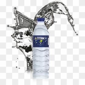 Titan Water 500ml X - Mineral Water, HD Png Download - mineral water can png