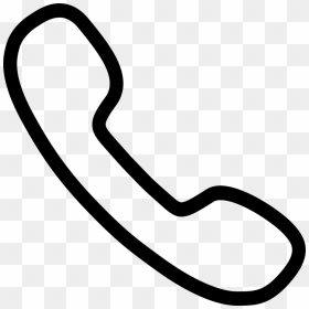 Ios Telephone Outline - Telephone Logo Png Outline, Transparent Png - outline png