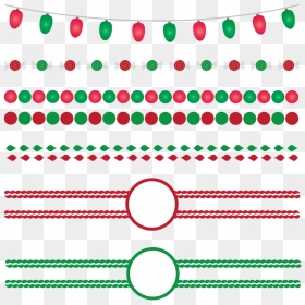 Christmas Line Border Png, Transparent Png - holiday png