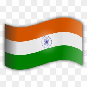Waving Flag Of India, HD Png Download - indian flag chakra png