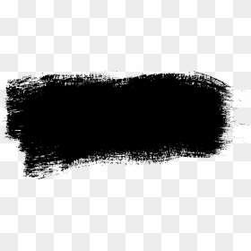 Black Brush Stroke Png, Transparent Png - brush effect png